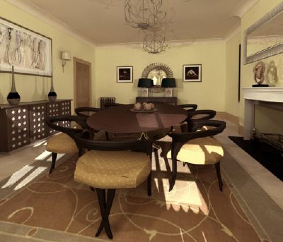 3D's for Classic new build | Dining Room | Interior Designers