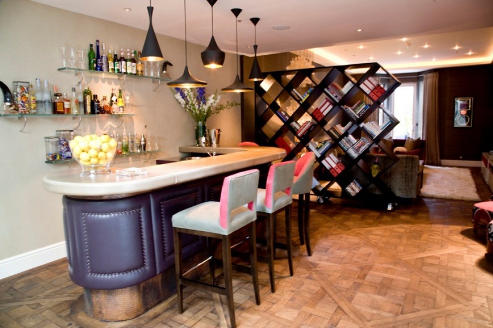 St Maur Road | Bar Area | Interior Designers