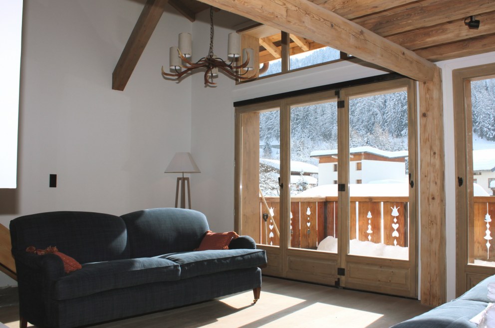 French Alpine Chalet | Open plan living | Interior Designers