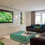 Family Home in North London | Basement Cinema and Playroom | Interior Designers