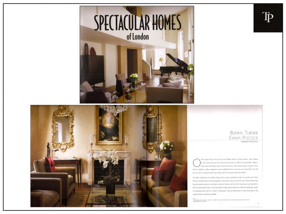 TP PRESS | Spectacular Homes of London | Interior Designers