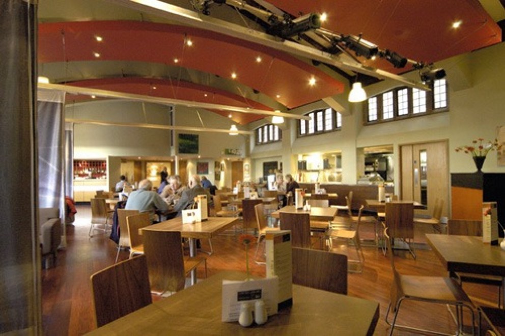 Arts Cafe , St Martin in the Bullring church | Main Restaurant View | Interior Designers