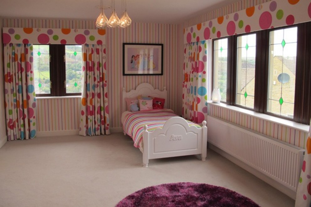 Elegant family home in the Saddleworth countryside, Manchester | Child's bedroom | Interior Designers