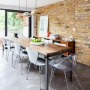 West London Basement Kitchen Extension | Basement Dining Area | Interior Designers