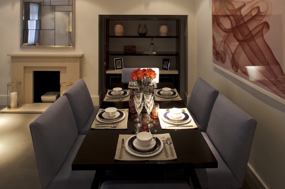 3 bedroom apartment in Chelsea | Dining Room | Interior Designers