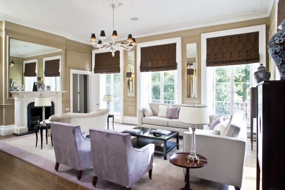Eaton Square  | Living Room | Interior Designers