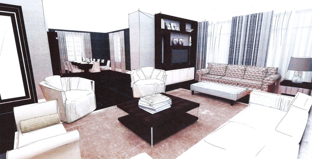 Hampstead Way | Living Room | Interior Designers