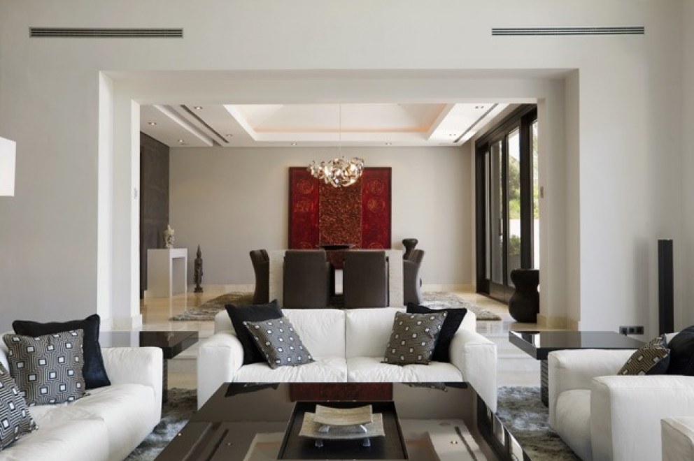 Marbella Villa | living room design | Interior Designers
