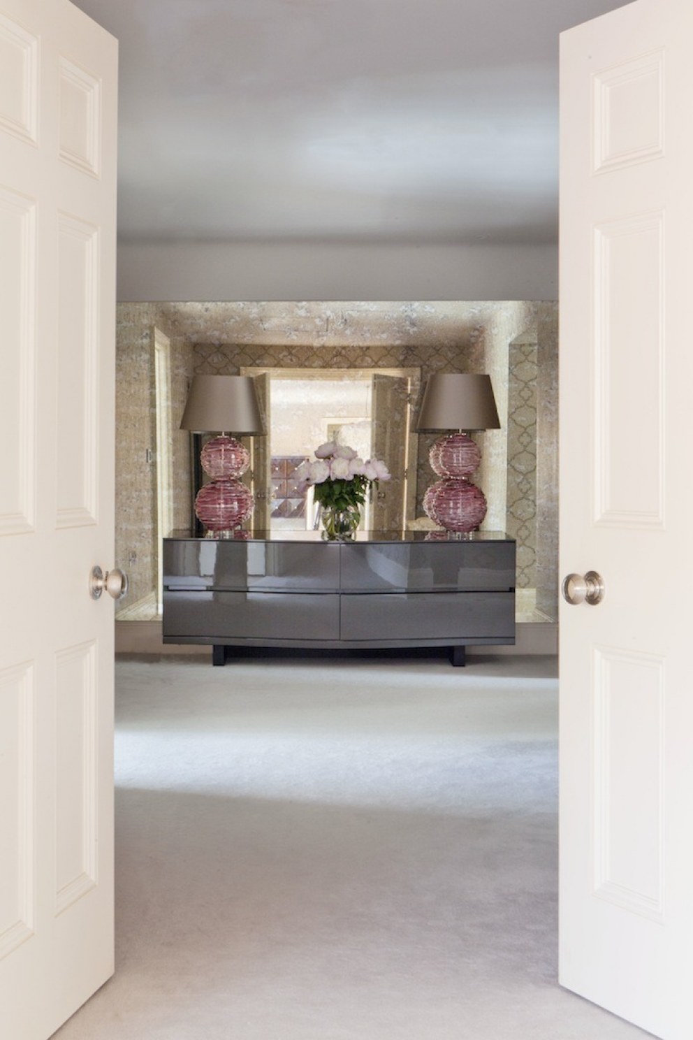 Henley on Thames | Hallway to Master Bedroom Suite | Interior Designers