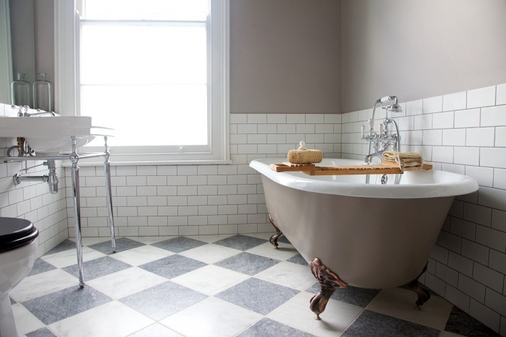 Cheltenham Regency Renovation | main bathroom | Interior Designers