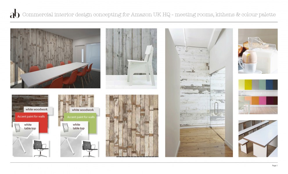 Amazon UK Companies Office Design | Concept Design  | Interior Designers