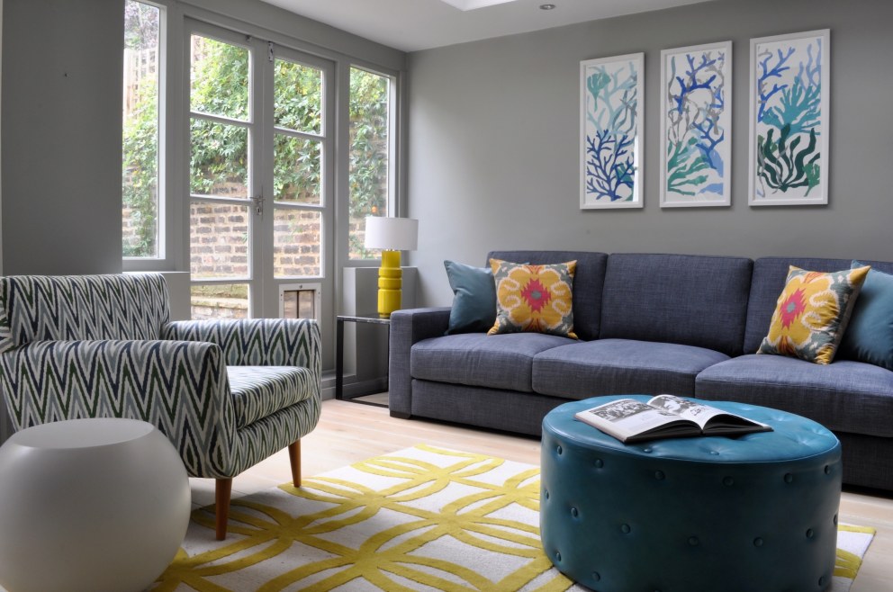 Fun and contemporary family house in St John's Wood | Living Room | Interior Designers