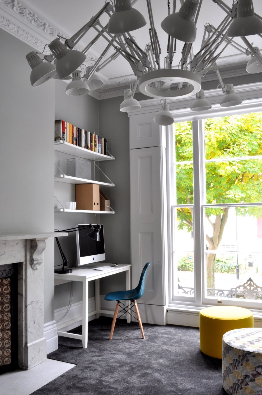 Fun and contemporary family house in St John's Wood | Office  | Interior Designers