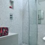 Fun and contemporary family house in St John's Wood | Shower Room  | Interior Designers