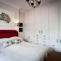 Master bedroom with custom wardrobes | Master Bedroom - Full View | Interior Designers