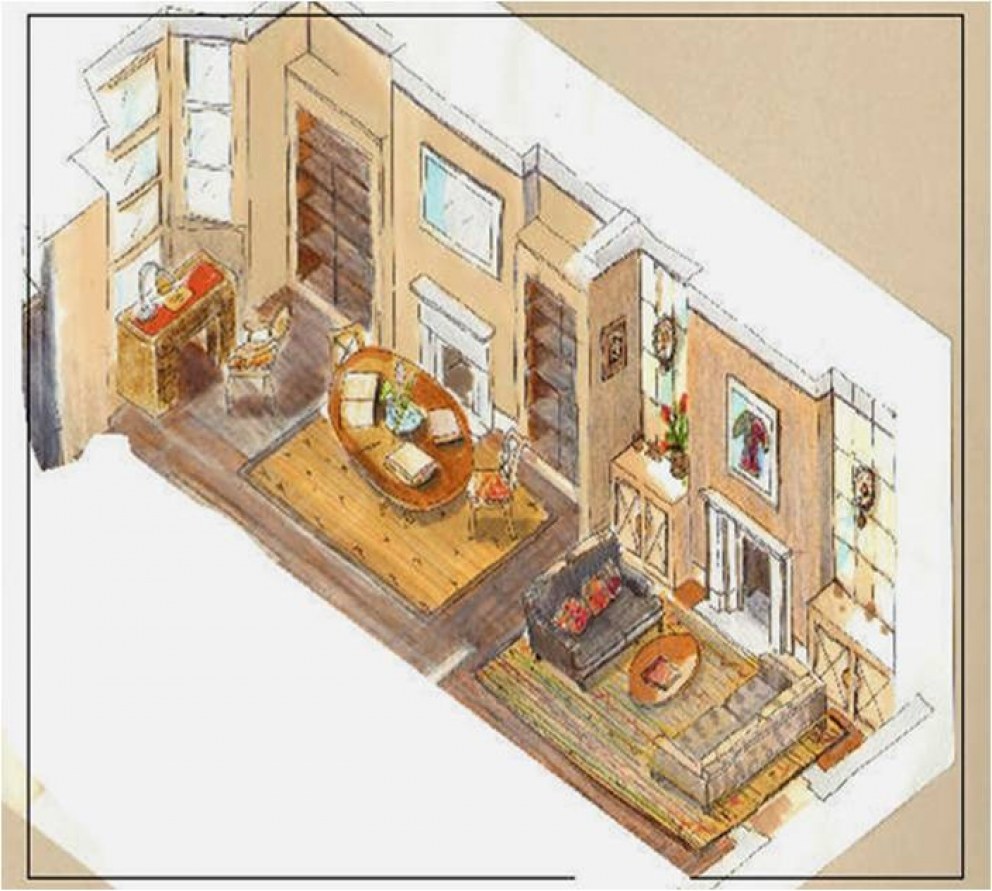 Design Work & Sketches | Iso projection | Interior Designers