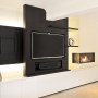 Bespoke media and fireplace unit in an East London home | Media and fireplace unit 3 | Interior Designers