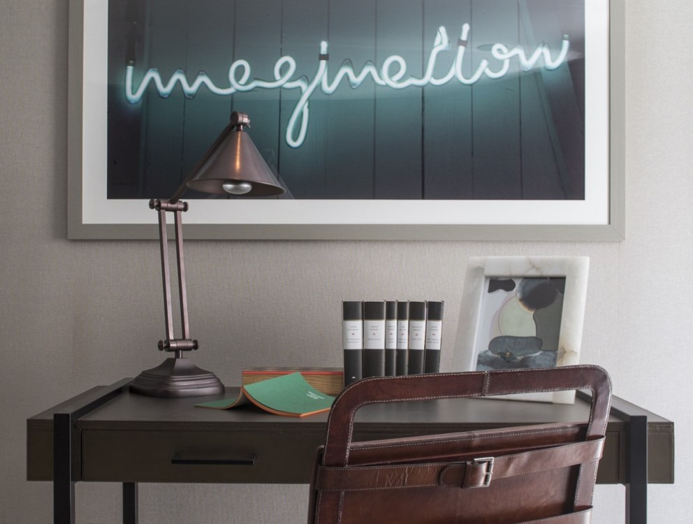 Eaton Mews North | Living Room Desk | Interior Designers