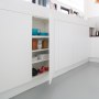 Renovation of Aircraft Parts Factory, London | Kitchen cupboards | Interior Designers