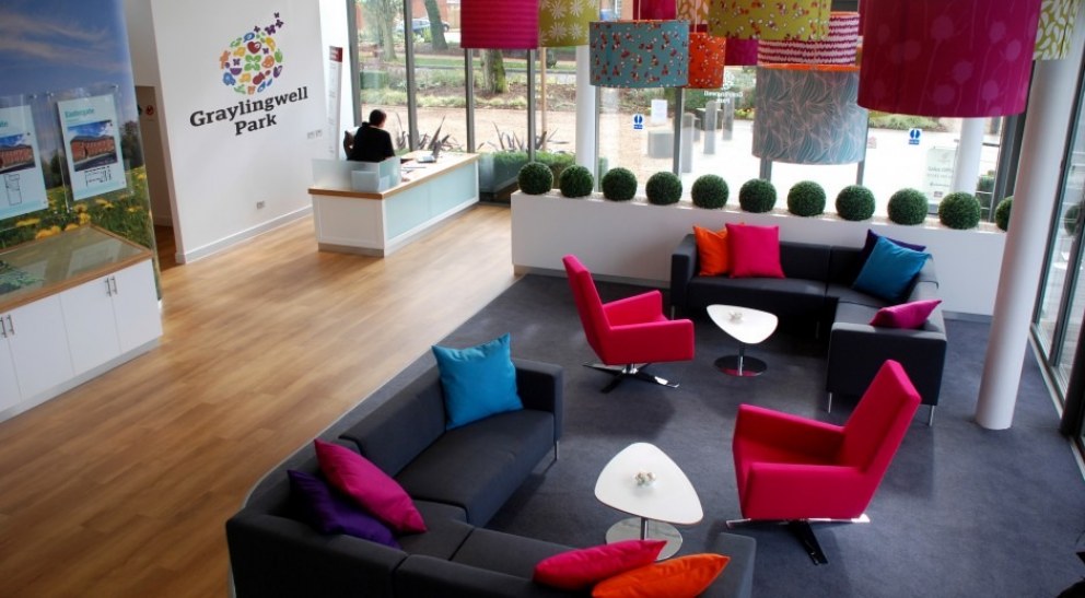 Graylingwell Park | Lounge & Entrance Foyer  | Interior Designers