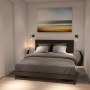 Bachelor Pad in Fulham, London | Master bedroom | Interior Designers