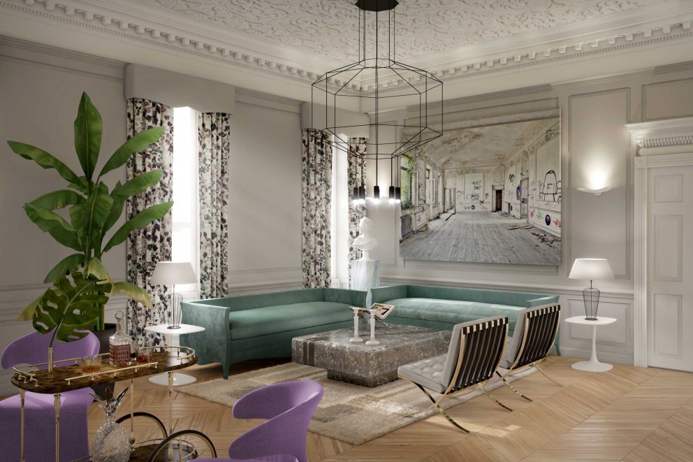 Mayfair Development | Living room - view 2 | Interior Designers