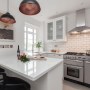 Chiswick Penthouse | White Shaker Kitchen | Interior Designers