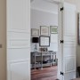 Brackenbury Village, Hammersmith  | Joinery doors into main hallway | Interior Designers