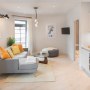 The Market Building, Brentford | One bedroom flat, living room/kitchen | Interior Designers