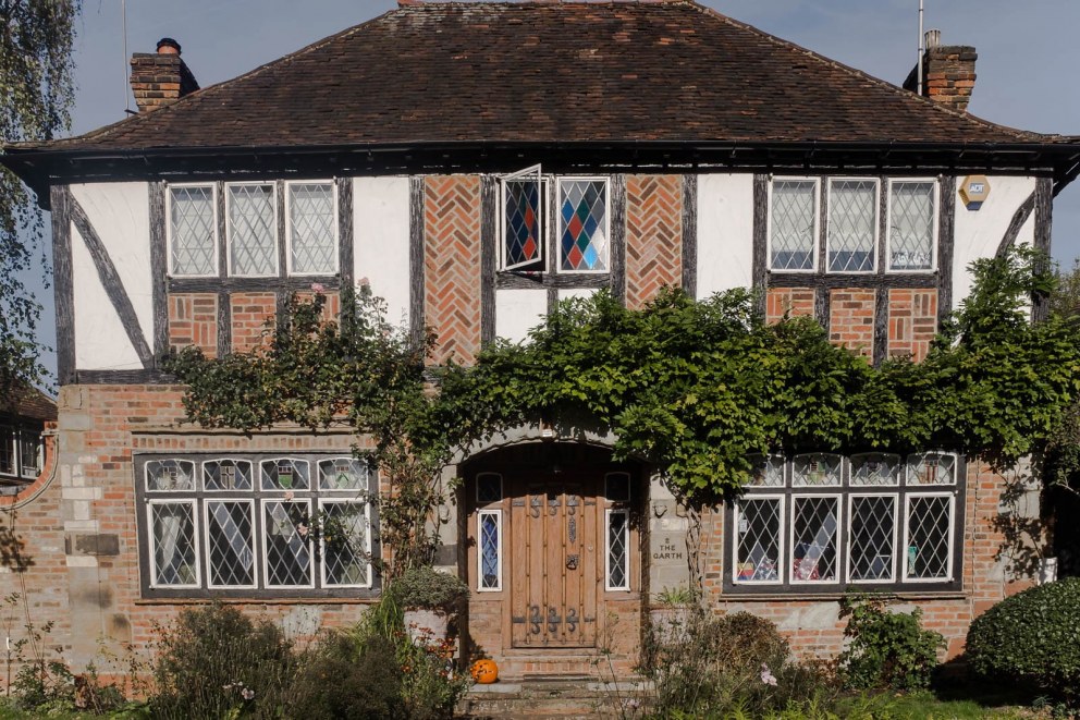 Eclectic Interior in Mock Tudor house in North London | Exterior of the mock Tudor house | Interior Designers