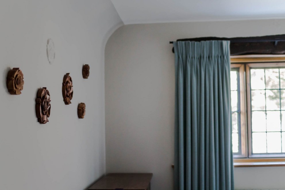 Eclectic Interior in Mock Tudor house in North London | Master bedroom | Interior Designers
