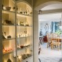 Penthouse flat in London | Bespoke display cabinet | Interior Designers