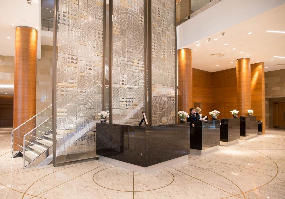 Intercontinental London the O2 Hotel | Reception Lobby | Interior Designers