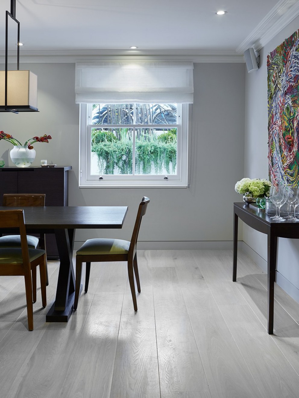 Chelsea Town House | Detail of Dining Room  | Interior Designers