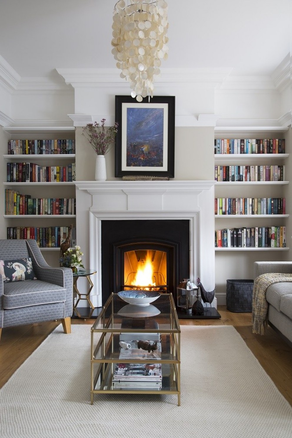 Living Room 7 Arts Crafts House Family Home In Sevenoaks Interiordesigners Net