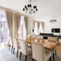Sloane Square Apartment | Living / Dining Area | Interior Designers
