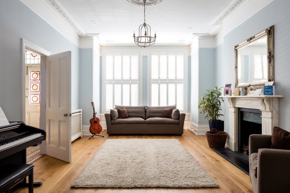 Grand Wandsworth Townhouse | Music / Living Room | Interior Designers