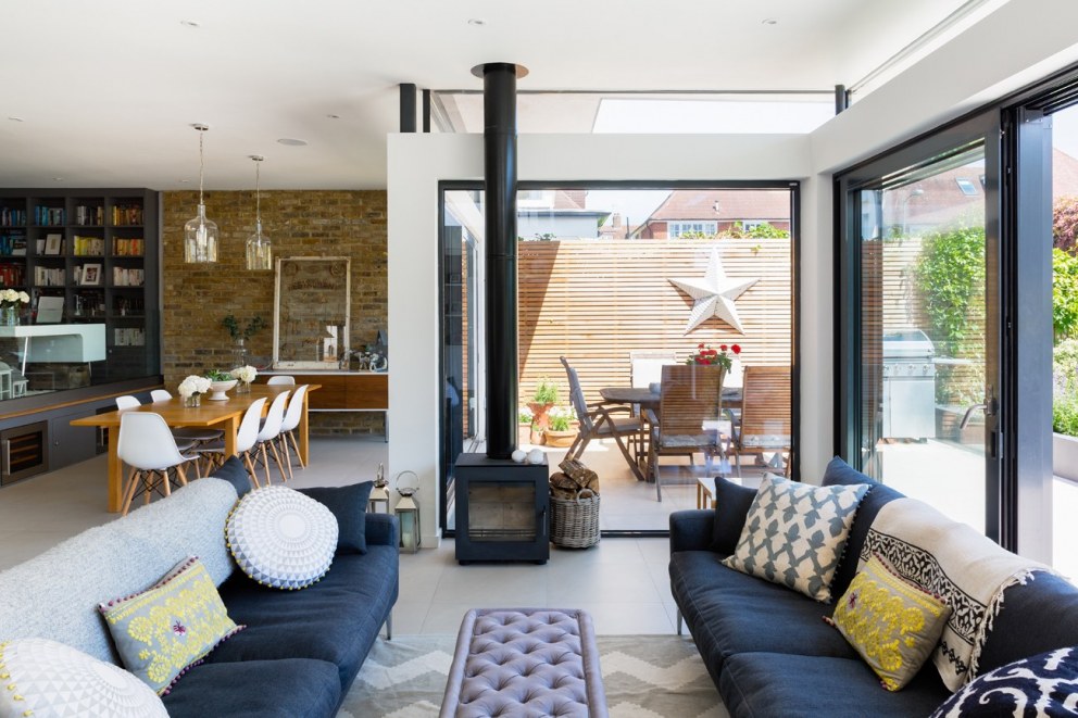 Broadgates Road | Living Area | Interior Designers