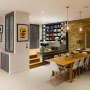 Broadgates Road | Dining / Study Area (Night-time) | Interior Designers