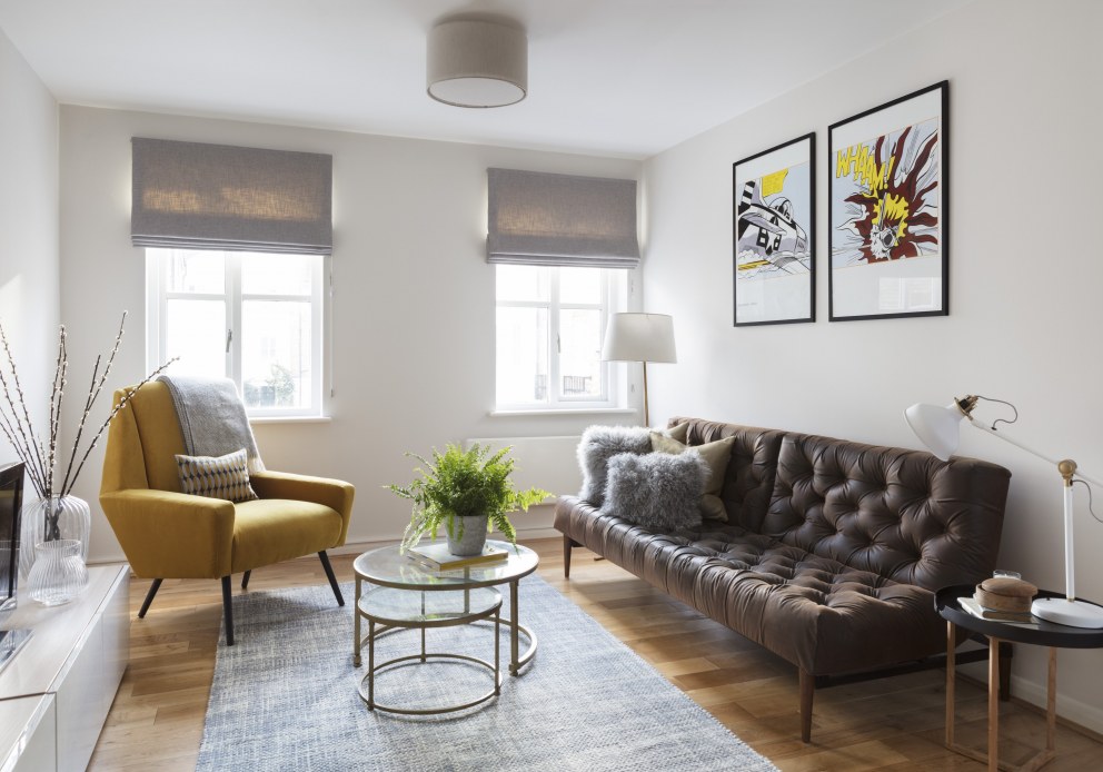 London Mews Home | Reception Room | Interior Designers