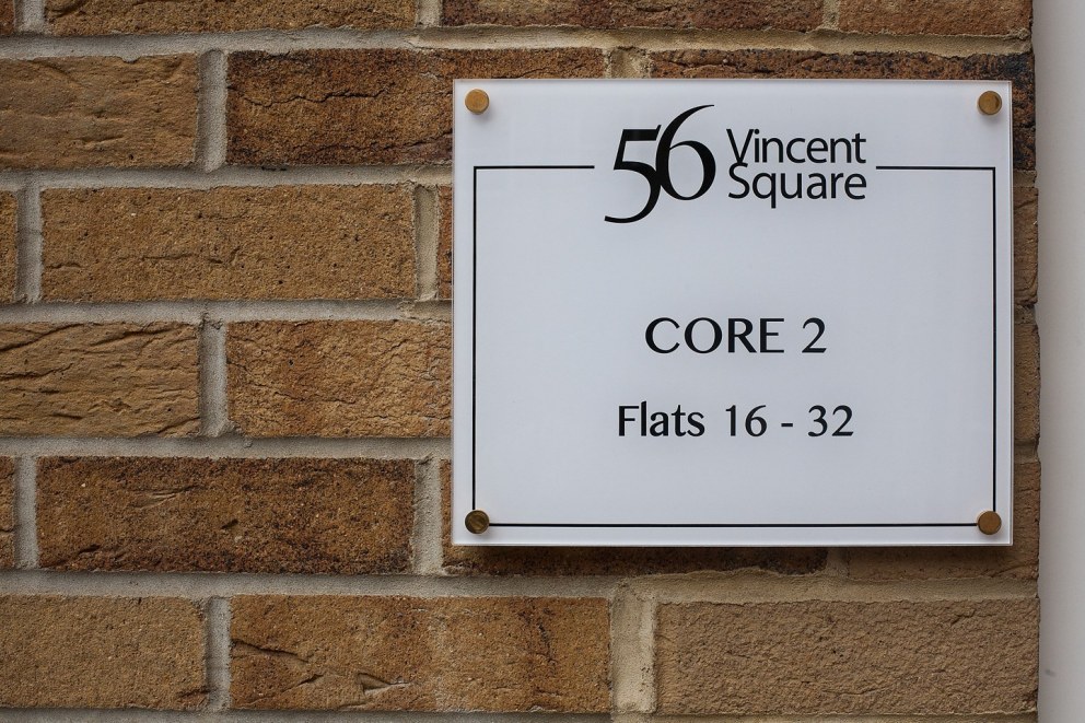 Victorian Apartment Block - Communal Spaces | Victorian Apartment Block - Signage | Interior Designers