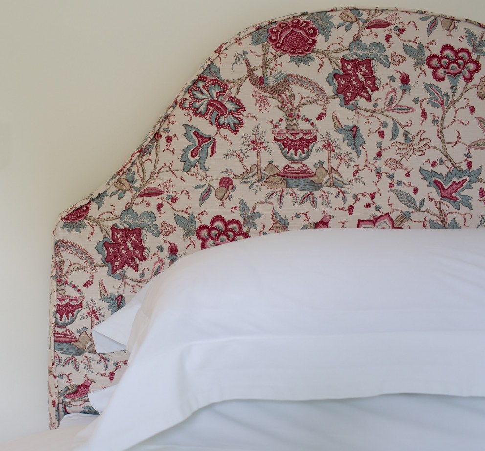 Updates to a house in Wiltshire | Spare Bedroom Headboard | Interior Designers