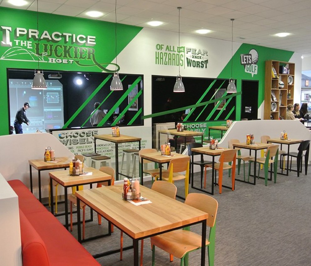 Blacks Burgers | Seating area | Interior Designers