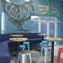 Blacks Burgers | Seating area | Interior Designers