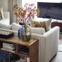 Battersea Modern Apartment | Hallway / Living Room | Interior Designers