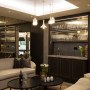Classic Contemporary Family Home | Ground floor bar seating | Interior Designers
