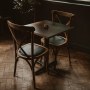 Kafenion, cafe in Birmingham | Parquet Flooring in Seating area | Interior Designers