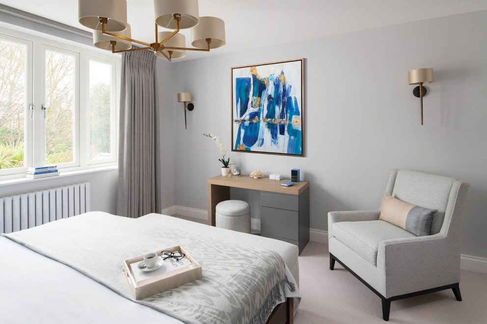 Indoor-Outdoor West London Family Home | Master Bedroom | Interior Designers