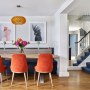 Gordon Place | Kitchen-living-stairs | Interior Designers