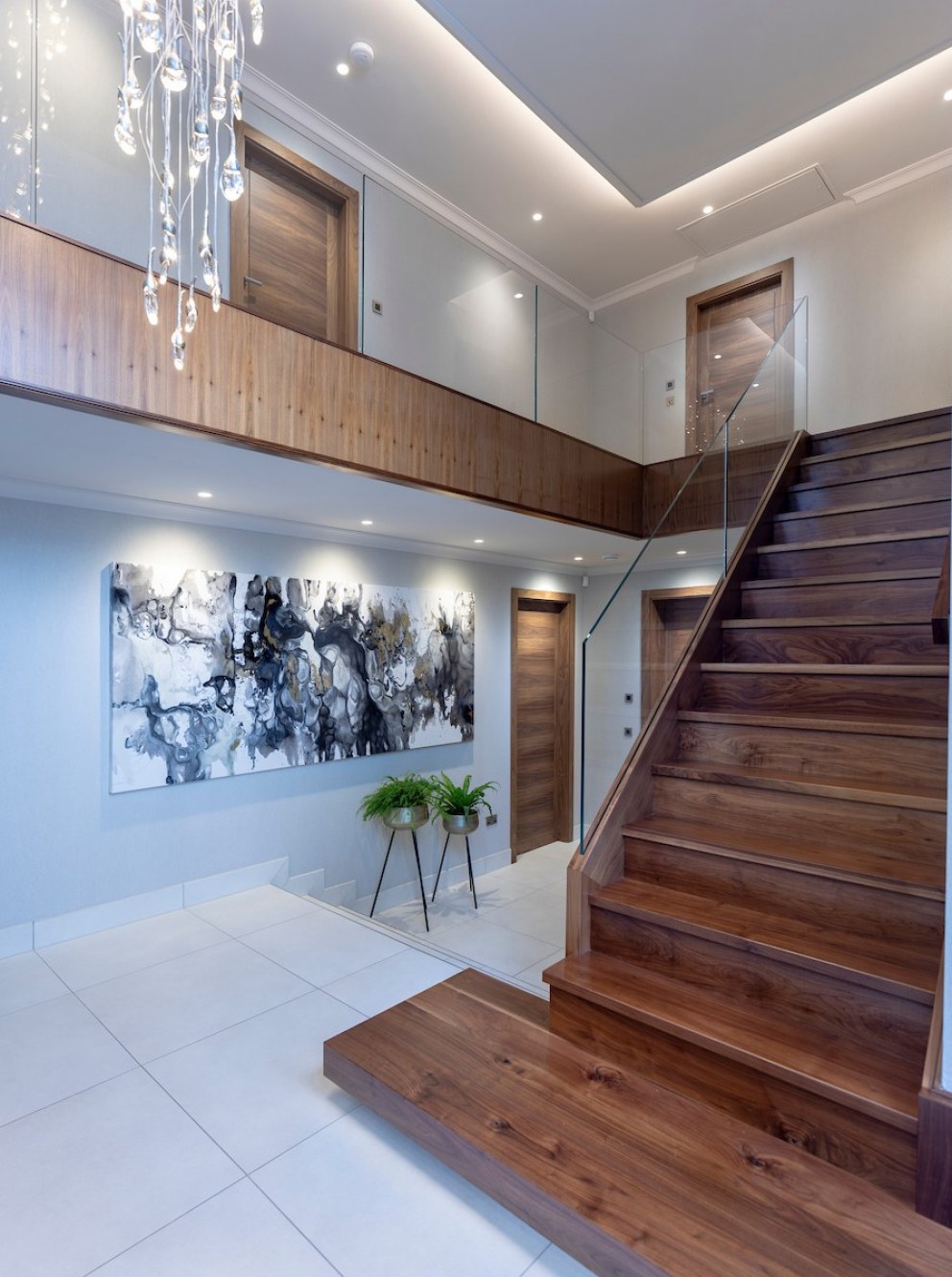Heligan Contemporary New Build | Entrance Hall | Interior Designers
